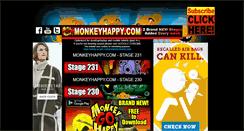 Desktop Screenshot of monkeyhappy.com